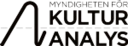 Myndigheten För Kulturanalys 
