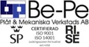 Be-Pe Plåt & Mekaniska Verkstad AB 